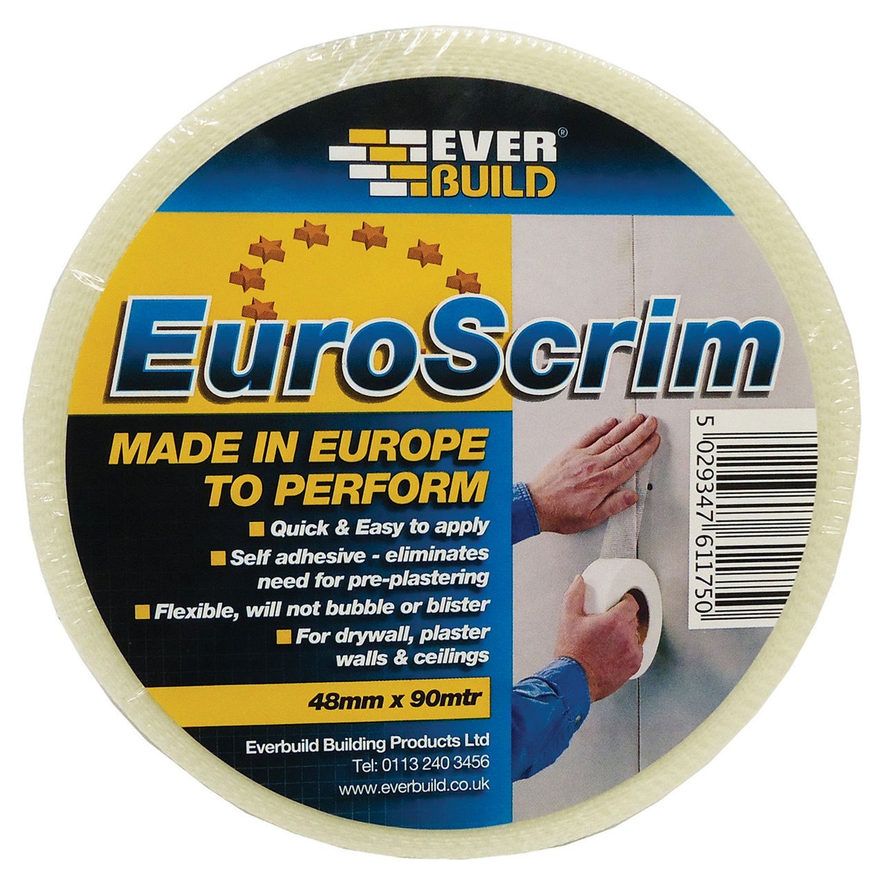 Euro Scrim Plasterboard Tape 48mm x 90m (N)
