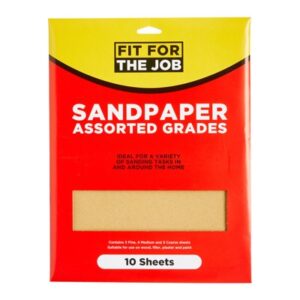 G) 10 Sheets Ass. Sandpaper