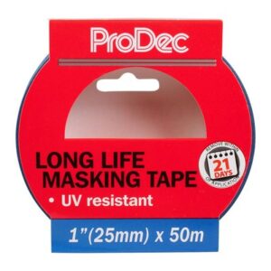 N) 1" x 50m Long Life Masking Tape