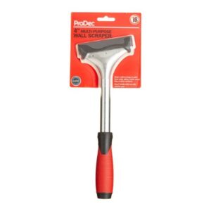 G) 4" Heavy Duty Long Handle Wall Scraper