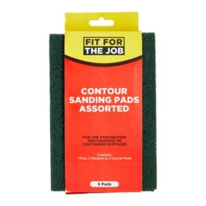 C) 5pk Contour Sanding Pads