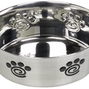 Nobby InchHeavy Spiral Inch Stainless Steel Bowl Non-Slip