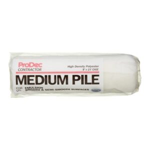 C) 9" x 1.75" Medium Pile Polyester Roller