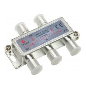 * 4 Way F Splitter 5-2400MHZ