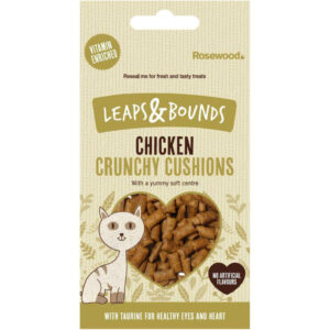 Rosewood Chicken Crunchy Cushions Dog Treats 12 x 60g