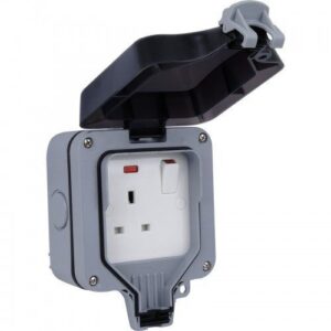 N) IP66 1G 13A Outdoor Switched Socket
