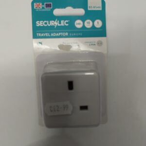 Securlec Travel Adaptor for UK Visitors to Europe Sl9110