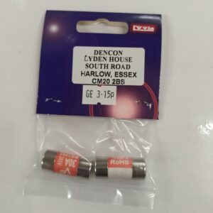 Dencon 30 Amp Consumer Fuse BS1361 Bubble Packed (2) [CF30/2K]