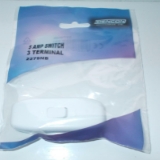 Dencon 6A White Through Switch (One Size) (White)