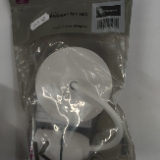 Knightsbridge 6 inch T2 Pendant Set for BC Lamps in White