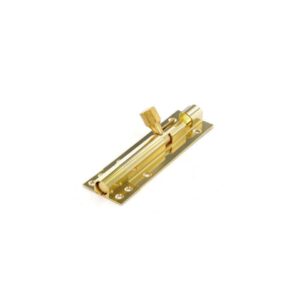 Securit Brass Door Bolt 1 1/2" Wide 150MM [S1502]