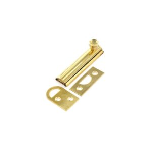 Door Slide Bolt Dovetail Cabinet Bathroom Bedroom Sliding Lock Chrome Brass 63mm