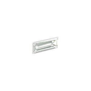 Securit 90mm Flush Pull Aluminium S3178