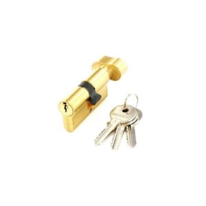 Securit Thumb Cylinder Brass 35 x 35mm