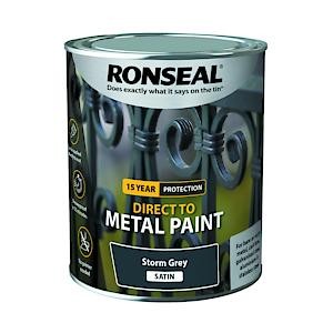 Ronseal Direct to Metal Paint 750ml (N)