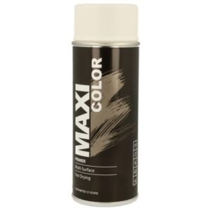 MaxiColor White Primer Spray Paint 400ml (N)