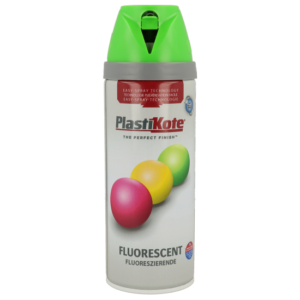 PlastiKote Flourescent Green Twist & Spray Paint 400ml (N)