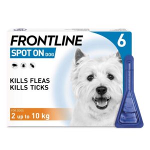 Frontline (6 Pack) Medium Dog Spot On Flea Treatment 10-20kg (N)