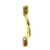 Securit Sash Handle 125mm Brass S2580