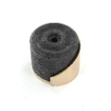Securit Shielded Door Stop Brass S2569