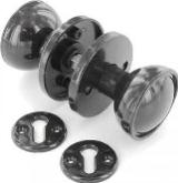 Securit S3240 Plastic Mortice Door Knob Set White