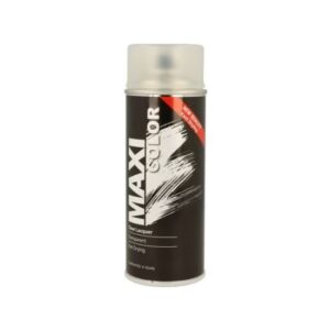 MaxiColor Clear Gloss Lacquer Spray Paint 400ml (N)