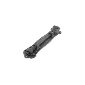 Securit S3341 Large Cast Iron Black Antique / Tudor Style Door Bolt Lock 200mm
